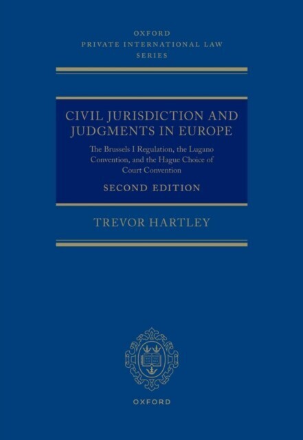 Civil Jurisdiction and Judgements in Europe main product photo
