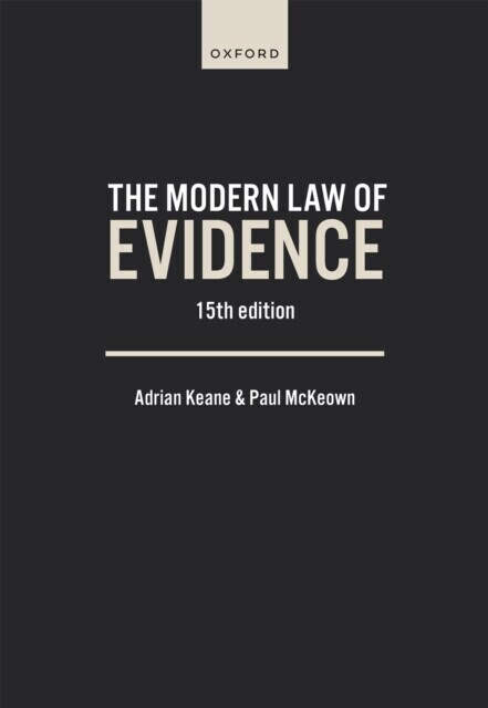 Modern Law of Evidence main product photo
