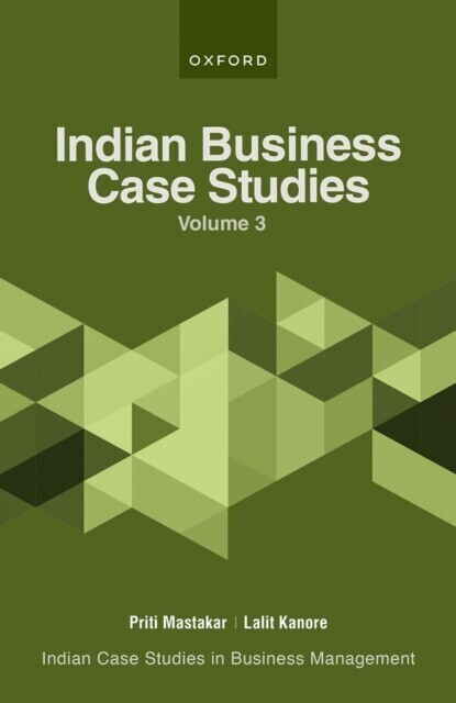 Indian Business Case Studies Volume III main product photo