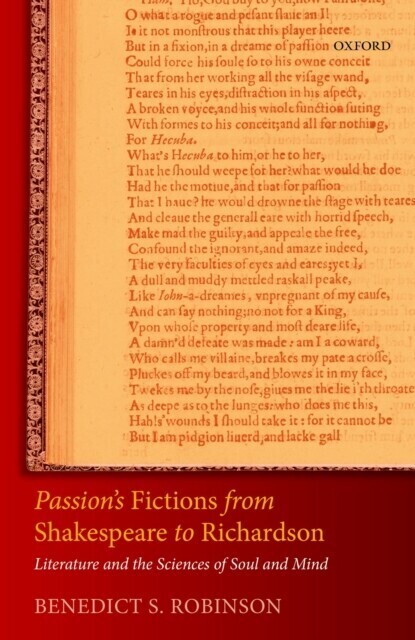 Passion's Fictions from Shakespeare to Richardson main product photo