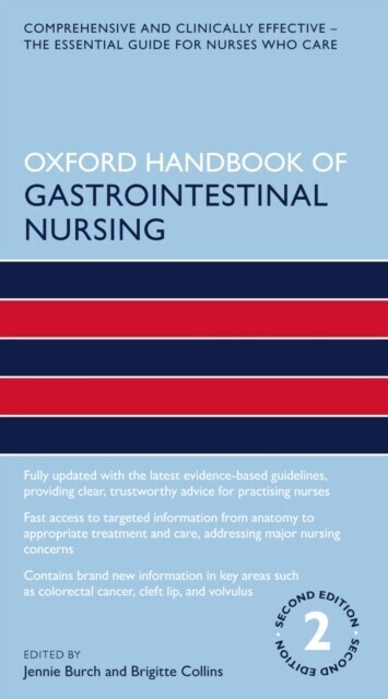 Oxford Handbook of Gastrointestinal Nursing main product photo