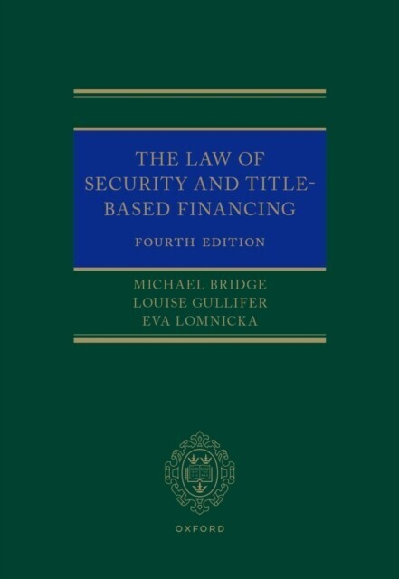 Law of Security and Title-Based Financing main product photo