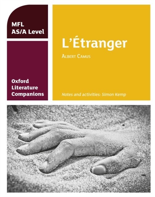 Oxford Literature Companions: L'etranger main product photo