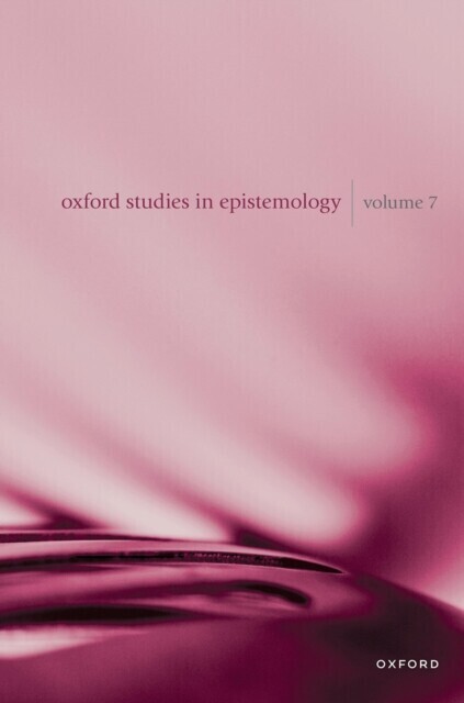 Oxford Studies in Epistemology Volume 7 main product photo