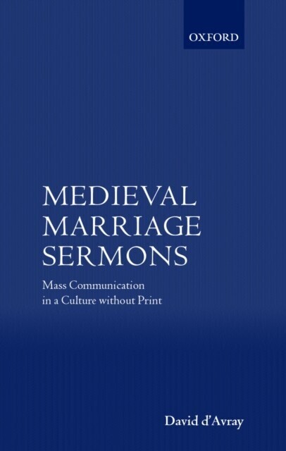 Medieval Marriage Sermons main product photo