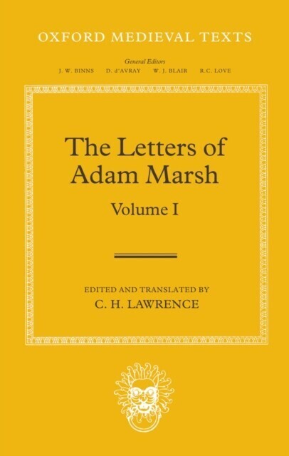 Letters of Adam Marsh main product photo