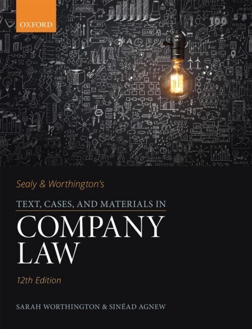 Sealy & Worthington's Text, Cases, and Materials in Company Law main product photo