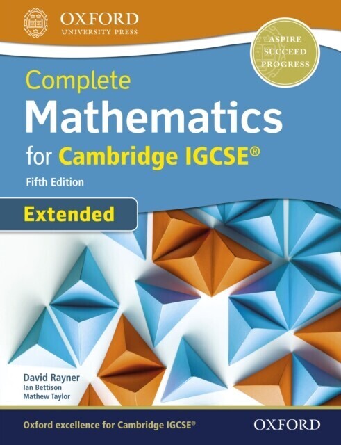 Complete Mathematics for Cambridge IGCSE(R) Extended main product photo