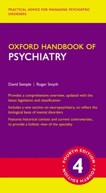 Oxford Handbook of Psychiatry main product photo