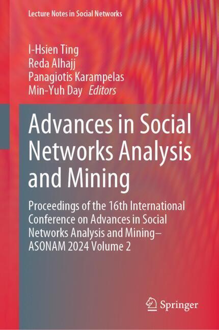 Advances in Social Networks Analysis and Mining main product photo