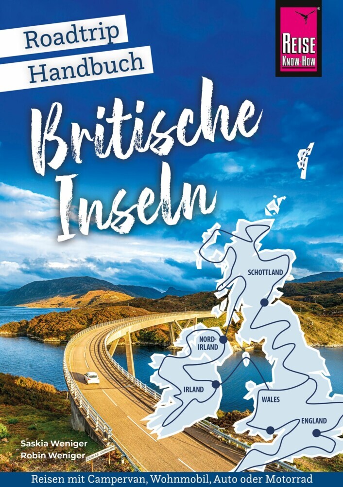 Reise Know-How Roadtrip Handbuch Britische Inseln main product photo