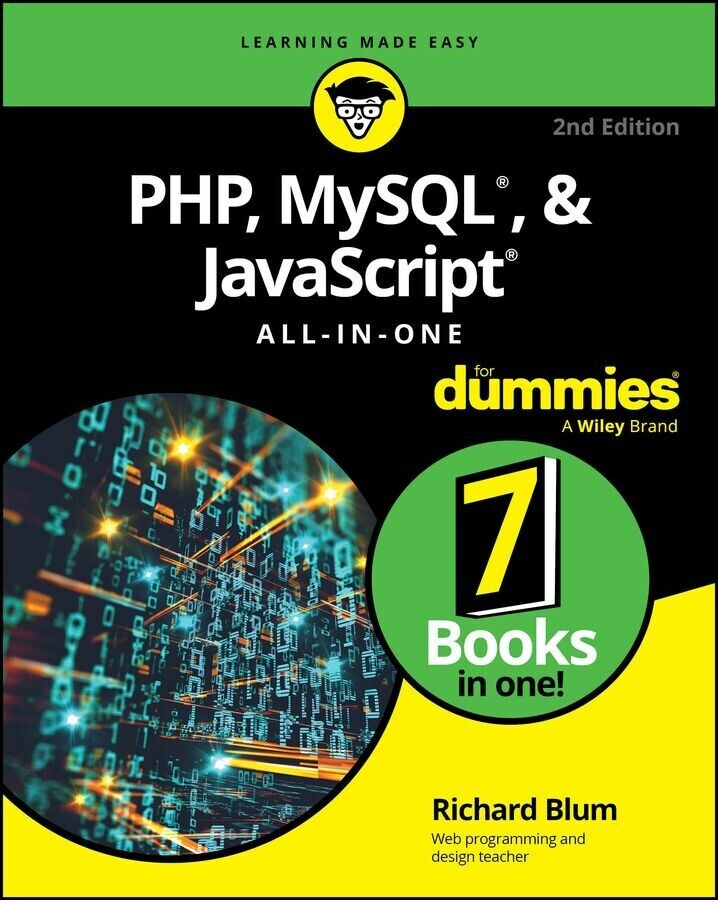 PHP, MySQL, & JavaScript All-In-One For Dummies main product photo