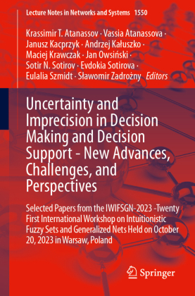 Uncertainty and Imprecision in Decision Making and Decision Support - New Advances, Challenges, and Perspectives