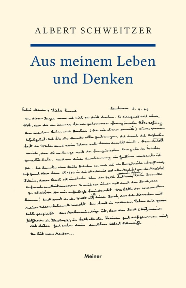 Aus meinem Leben und Denken main product photo
