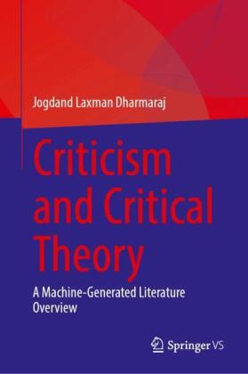 Criticism and Critical Theory
