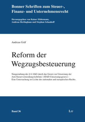 Reform der Wegzugsbesteuerung