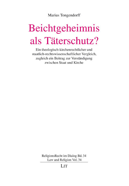 Beichtgeheimnis als Täterschutz? main product photo