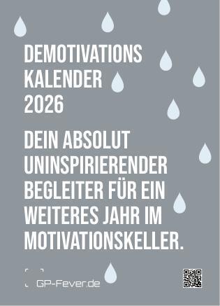 DEMOTIVATION 2026 - dein demotivierender Begleiter - Wochenkalender DIN A6 main product photo