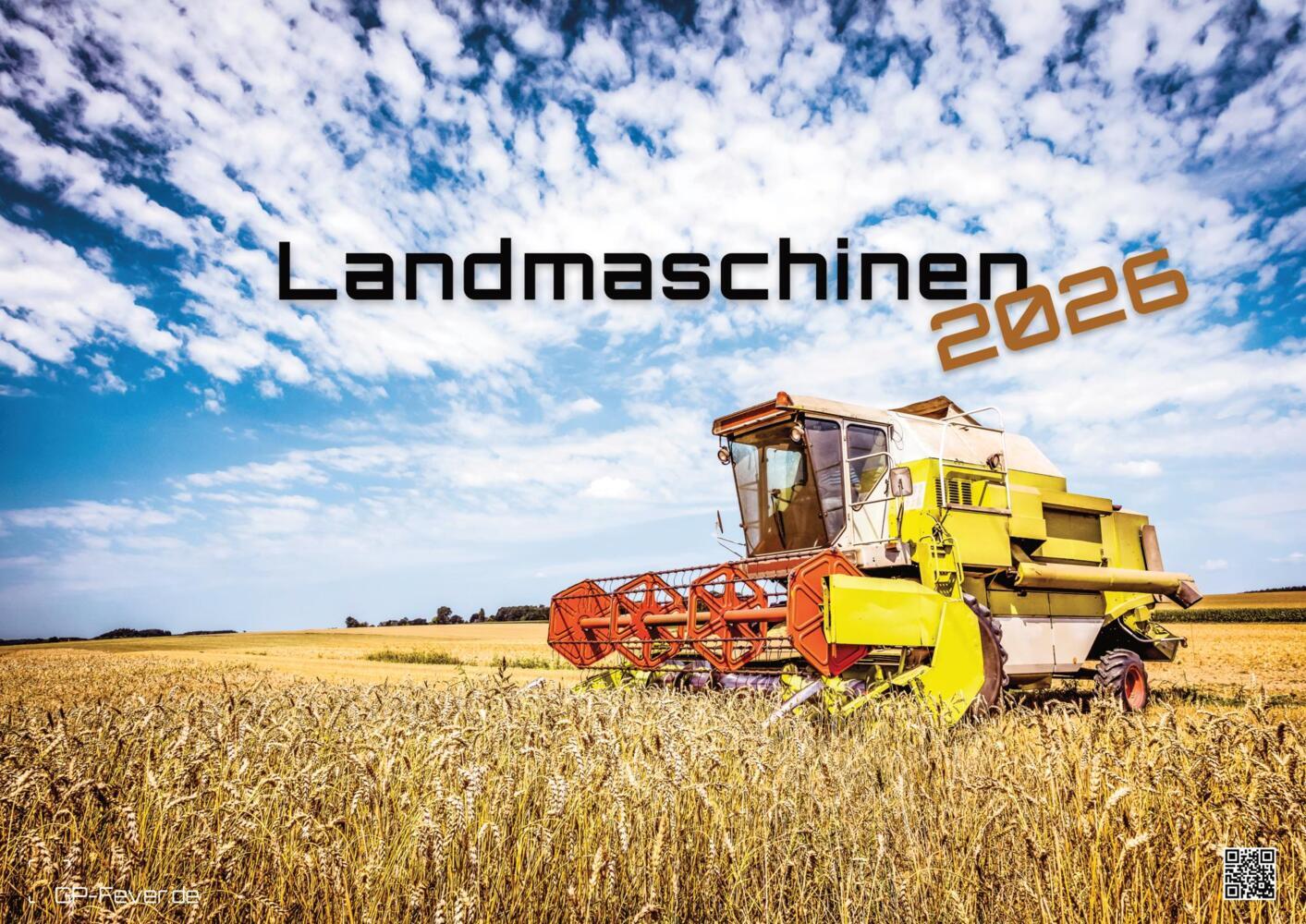 Landmaschinen - Traktor - 2026 - Kalender DIN A3 main product photo