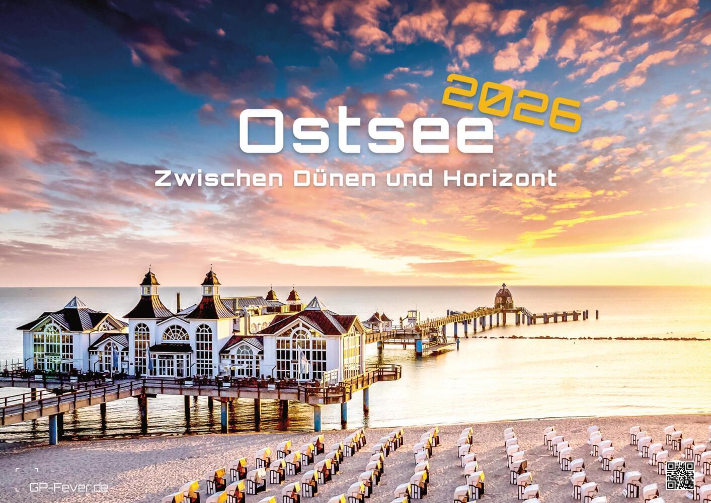 Ostsee - Zwischen Dünen und Horizont - Die Ostsee erleben - 2026 - Kalender DIN A3 main product photo