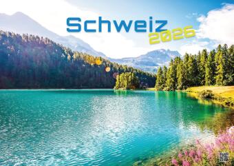 Schweiz - 2026 - Kalender DIN A3