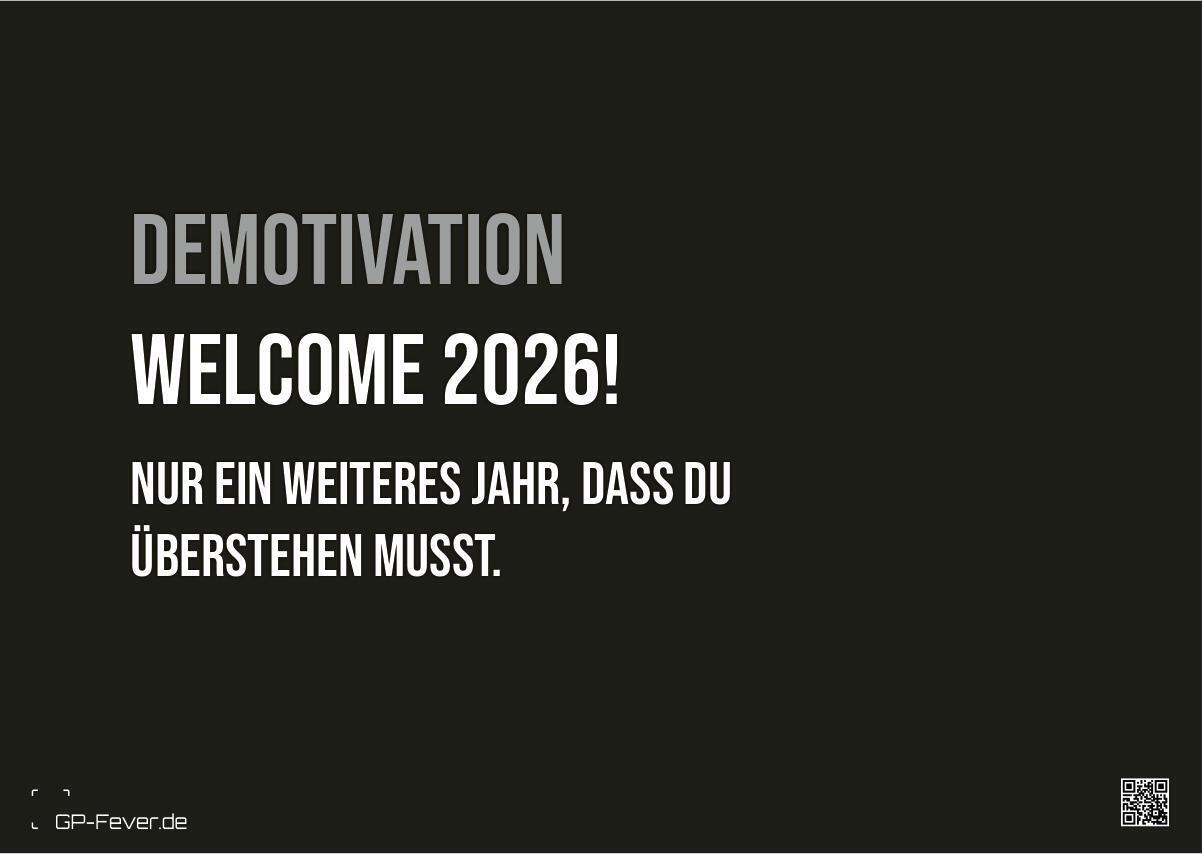 DEMOTIVATION 2026 - dein demotivierender Begleiter - Kalender DIN A3 main product photo