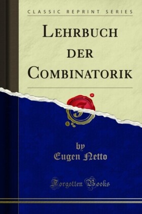 Lehrbuch der Combinatorik
