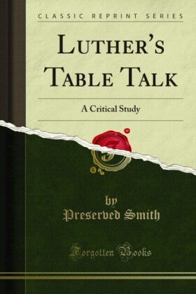 Luther's Table Talk