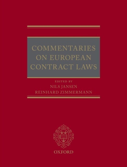 Commentaries on European Contract Laws main product photo