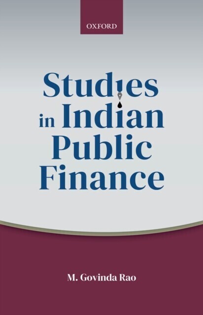 Studies in Indian Public Finance main product photo