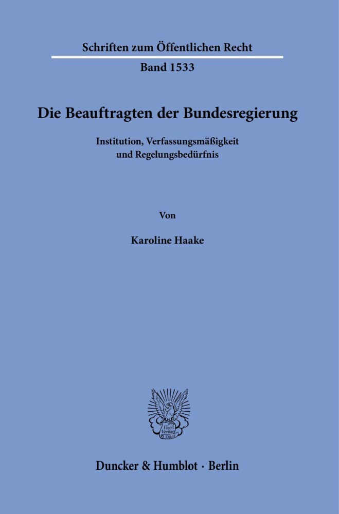 Die Beauftragten der Bundesregierung main product photo