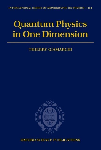 Quantum Physics in One Dimension main product photo