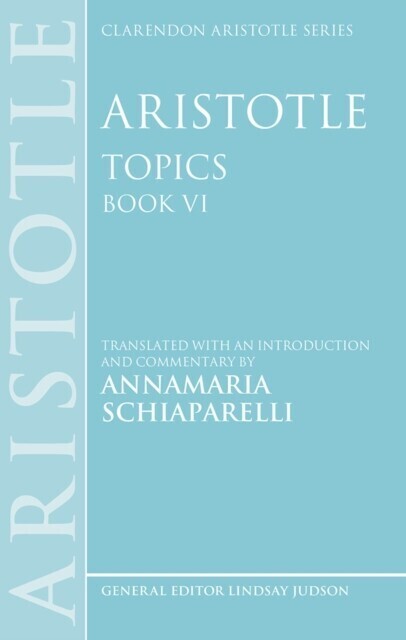 Aristotle: Topics Book VI main product photo