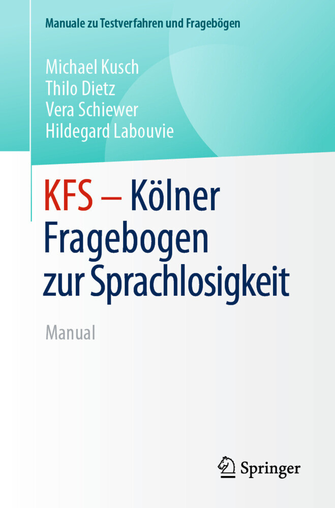 KFS - Kölner Fragebogen zur Sprachlosigkeit main product photo