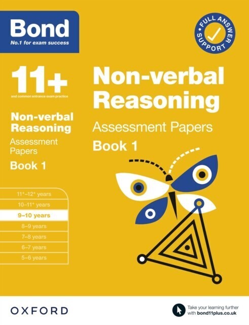 Bond 11+: Non-verbal Reasoning Assessment Papers Book 1 9-10 Years main product photo