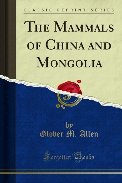 Mammals of China and Mongolia main product photo