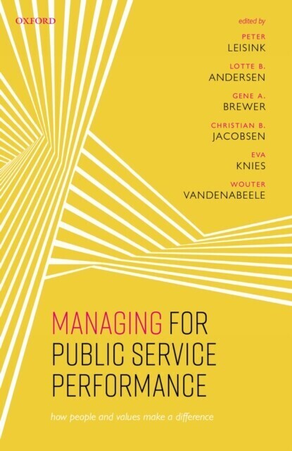 Managing for Public Service Performance main product photo