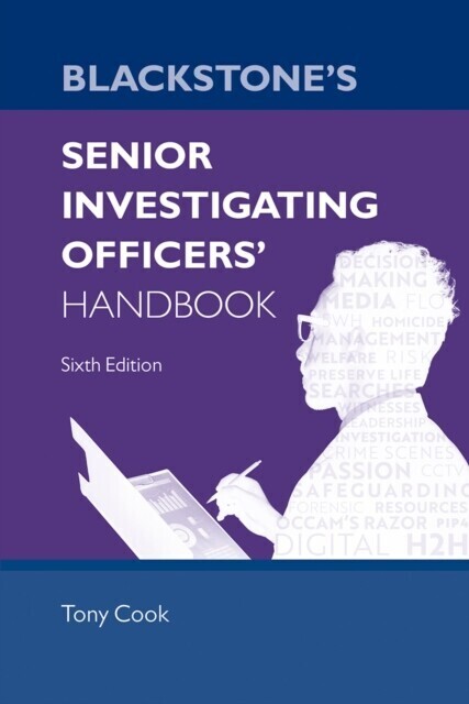 Blackstone's Senior Investigating Officers' Handbook main product photo