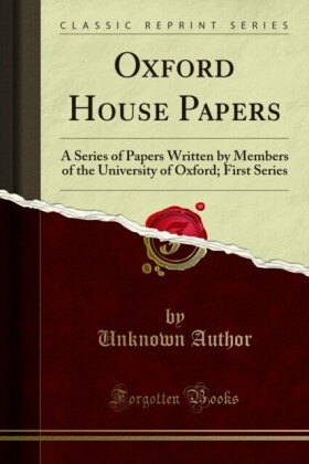 Oxford House Papers