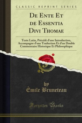 De Ente Et de Essentia Divi Thomae