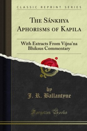 Sankhya Aphorisms of Kapila