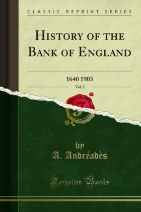 History of the Bank of England
