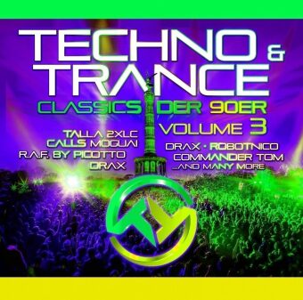 Techno & Trance Classics der 90er. Vol.3, 2 Audio-CDs