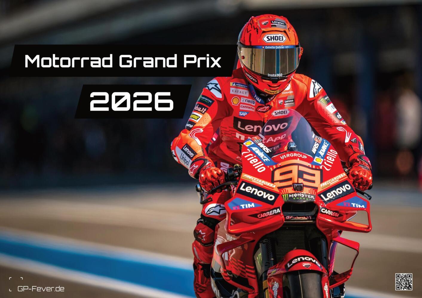Motorrad Grand Prix 2026 - Kalender | MotoGP DIN A3 main product photo