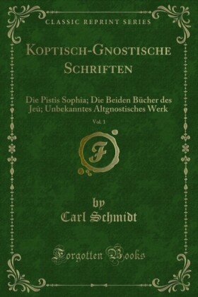 Koptisch-Gnostische Schriften