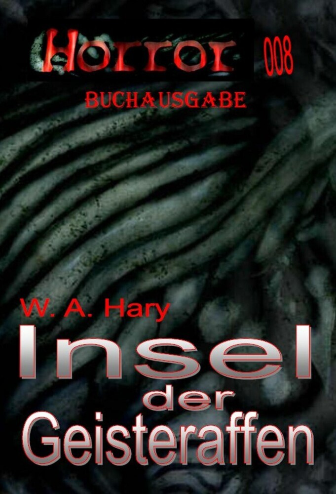 HORROR 008 Buchausgabe: Insel der Geisteraffen main product photo