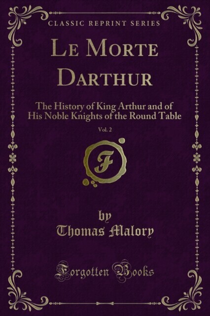 Le Morte Darthur main product photo