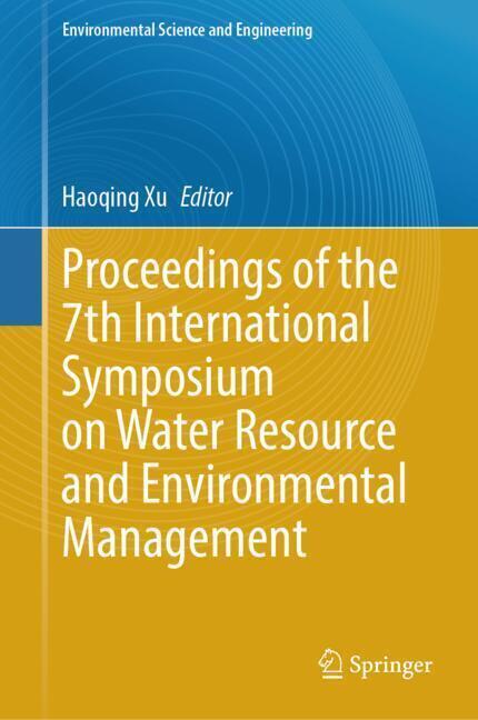 Proceedings of the 7th International Symposium on Water Resource and Environmental Management main product photo