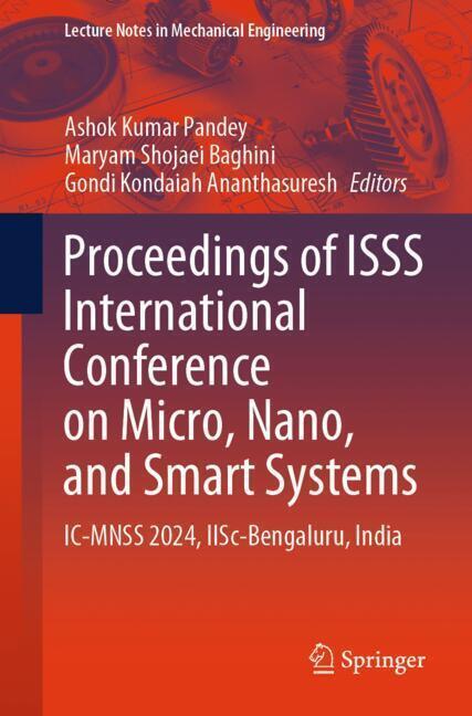 Proceedings of ISSS International Conference on Micro, Nano, and Smart Systems main product photo