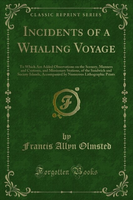 Incidents of a Whaling Voyage main product photo